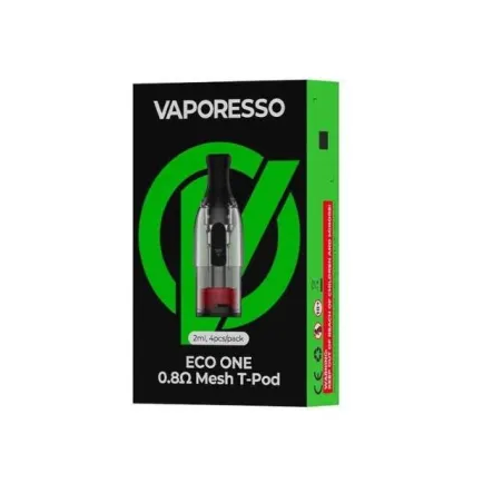 Eco One - 4Pz Pod Di Ricambio T-Pod - Vaporesso